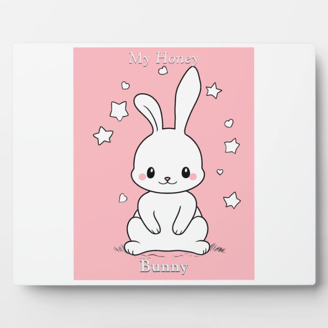 Plaque Photo Honney Bunny (Devant)