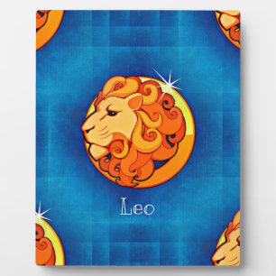 Plaque Photo horoscope leo