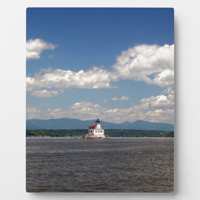Plaque Photo Hudson River Lighthouse (Devant)