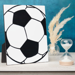 Plaque Photo I Love Football (Soccer) Coeur du jeu : I Love