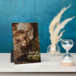 Plaque Photo I Love Us Couple Quote Photo de Names<br><div class="desc">Une belle façon de célébrer votre relation, ce design de plaque photo comprend "i love us" en blanc écriture manuscrite superposé en bas à droite, suivi de vos noms. Pour personnaliser, remplacez par votre photo et modifiez le champ noms. Note : il est préférable d'utiliser une image de couleur moyenne...</div>