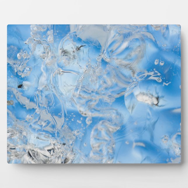 Plaque Photo Iceberg bleu cool (Devant)