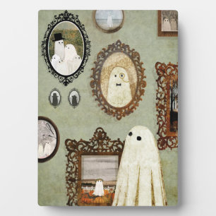 Plaque Photo Il y a un fantôme dans la Galerie du Portrait