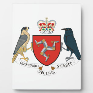 Plaque Photo île de l'emblème de l'homme