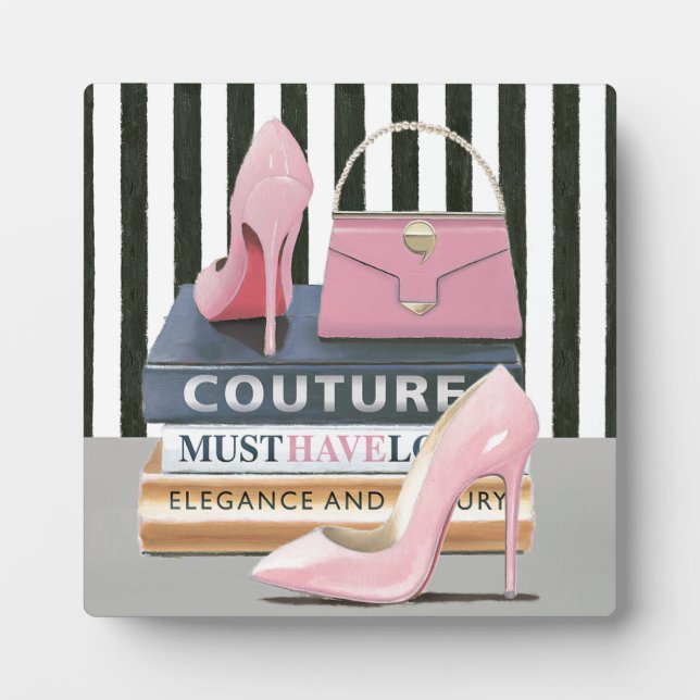Plaque Photo Île Wild | Couture Stripes - Shoes & Bag (Devant)