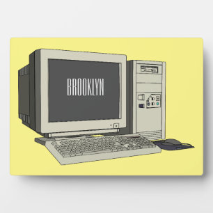 Plaque Photo Illustration de dessin sur ordinateur