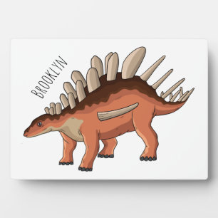 Plaque Photo Illustration de Kentrosaurus