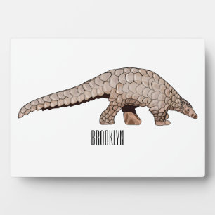 Plaque Photo Illustration de Pangolin