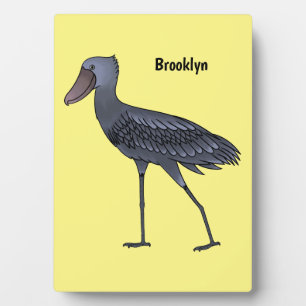 Plaque Photo Illustration d'oiseau de cordonnier