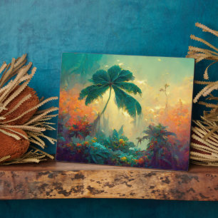 Plaque Photo Imaginaire tropical Palm Tree Jungle