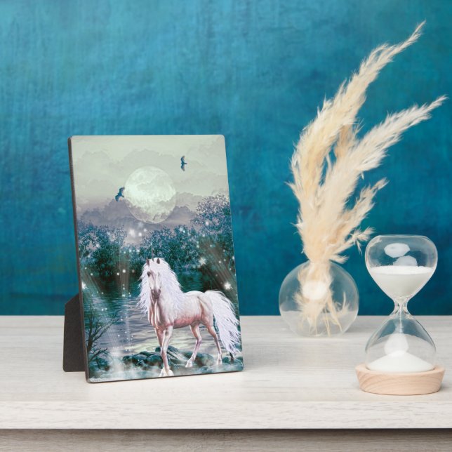 Plaque Photo Imaginaire Unicorn (Côté)