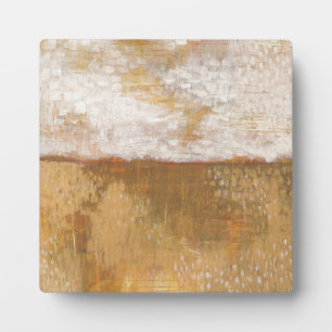 Plaque Photo Impression Abstraite de l'horizon orange Melissa
