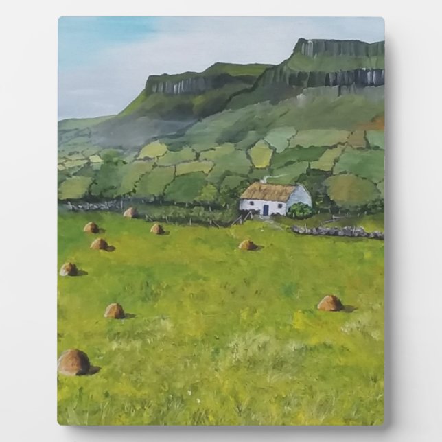 Plaque Photo Impression d'art irlandais Paysage Irlande (Devant)