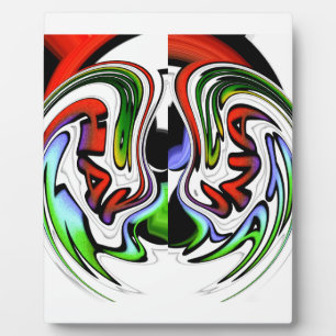 Plaque Photo Impression d'art profil Abstrait