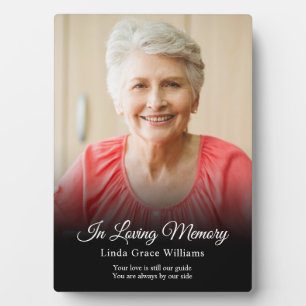 Plaque Photo In Love Mémoire mémorial Keepsaké