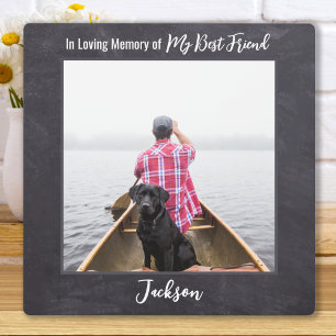 Plaque Photo In Love Memory - Mans Best Friend Dog Memorial