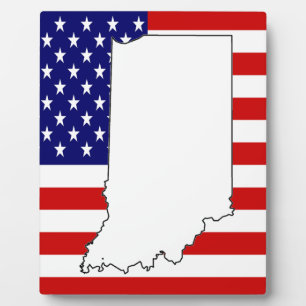 PLAQUE PHOTO INDIANA