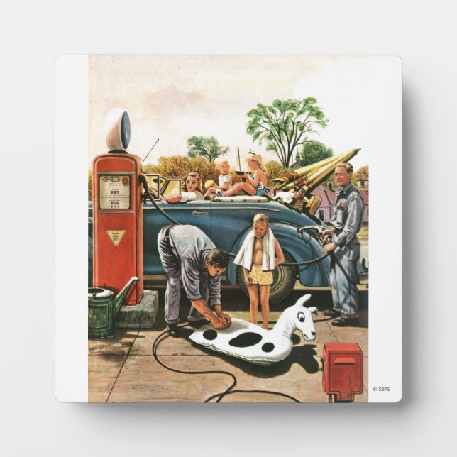 Plaque Photo Inflating Beach Toy (Devant)