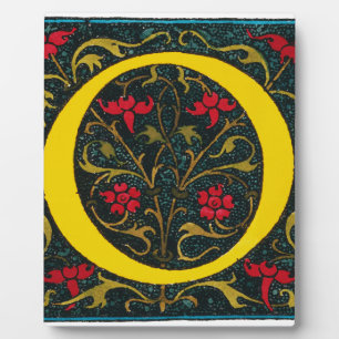 PLAQUE PHOTO INITIAL O, 1520.