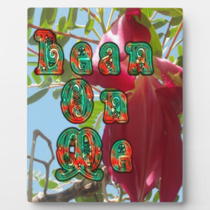 Plaque Photo Inspiration Lean On Me Floral Skyward Art Imprimer