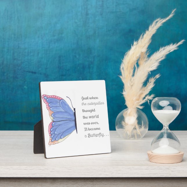Plaque Photo Inspiration papillon (Insitu)