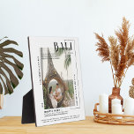 Plaque Photo Instantané photo | Garde-voyage pour imprimer mode<br><div class="desc">Découvrez vos moments inoubliables grâce à notre garde-voyage d'impression moderne, conçue pour présenter des souvenirs chéris de vos aventures. Parfait pour commémorer une escapade romantique, un mariage de destination ou des vacances en famille, ce cadre photo élégant ajoute une touche contemporaine à toute chambre. Doté d'un design minimaliste noir et...</div>