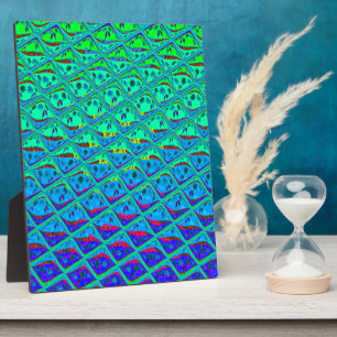 Plaque Photo Italien bleu sirène Motif Art Imprimer