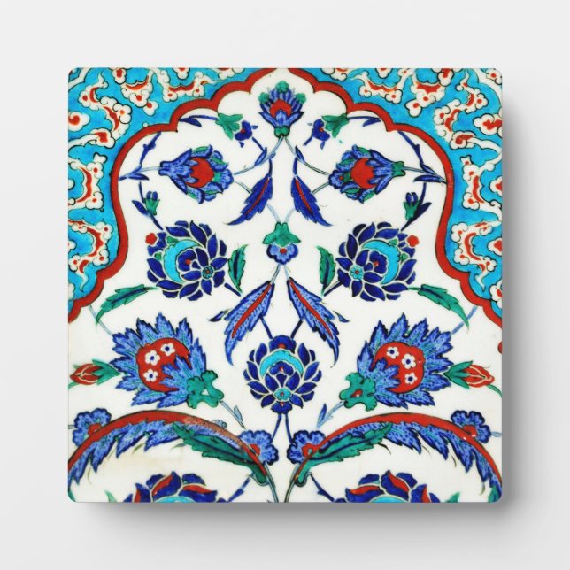 Plaque Photo iznik tile (Devant)