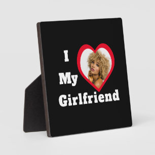 Plaque Photo J'aime ma copine Bae Photo personnalisée sur mesur