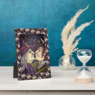 PLAQUE PHOTO JAMAIS TROP VIEILLE POUR ROMANCE, WITCH & WARLOCK