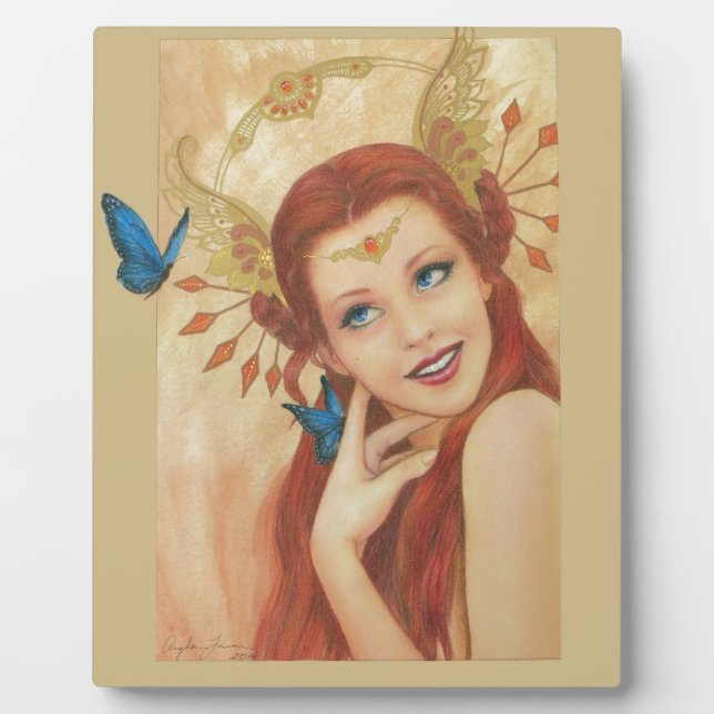 Plaque Photo Jardin des objets ailés (Devant)