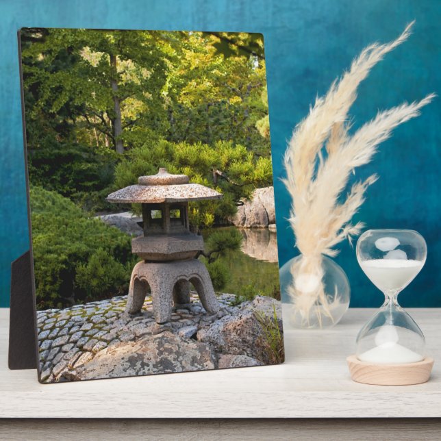 Plaque Photo Jardin Japonais (Côté)