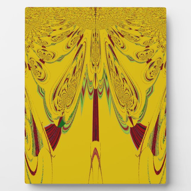 Plaque Photo jaune (Devant)