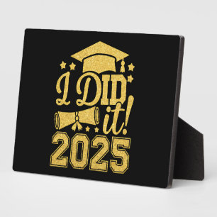 Plaque Photo Je L'Ai Fait 2025 Graduate Graduate Classe De 2025