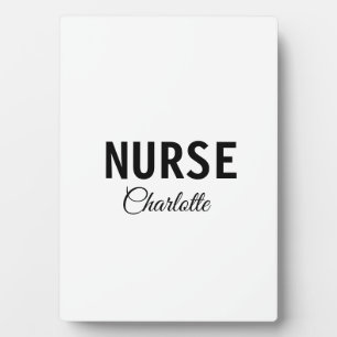 Plaque Photo Je suis infirmière experte médical ajoutez votre n