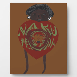 Plaque Photo Je T'Aime ! Nakupenda Sana