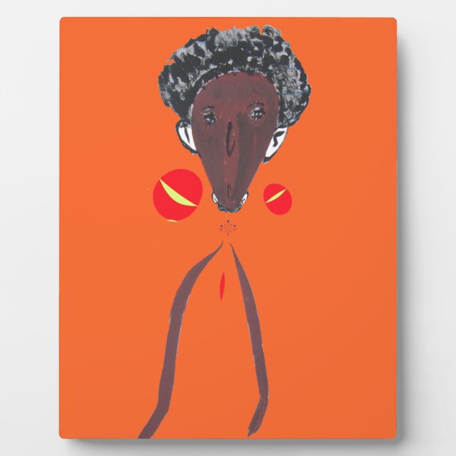 Plaque Photo Je vous aime Nakupenda Swahili (Devant)