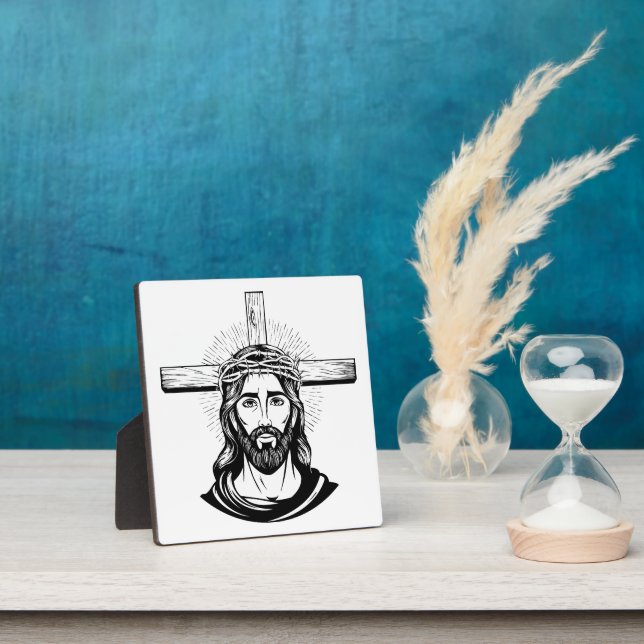 Plaque Photo Jésus-Christ (Insitu)