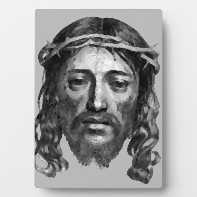 PLAQUE PHOTO JESUS CHRIST (Devant)