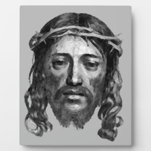 PLAQUE PHOTO JESUS CHRIST
