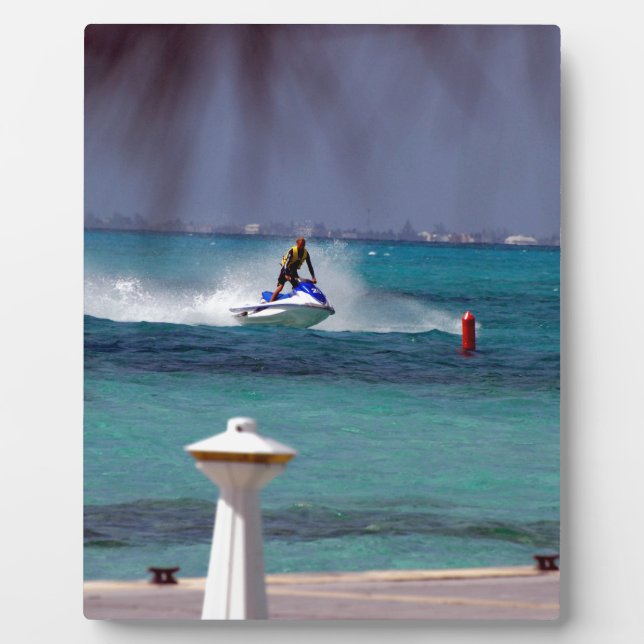 Plaque Photo Jet Ski Paradise (Devant)