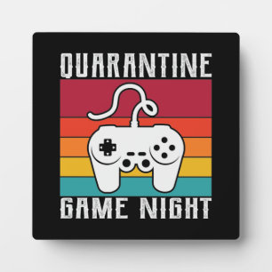 Plaque Photo Jeu de Quarantine Nuit, Jeu Drôle, Jeu Vidéo