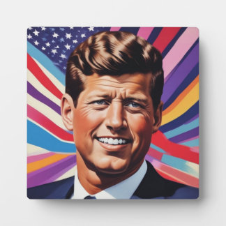 Plaque Photo JFK John F. Kennedy Inspiration motivationnelle