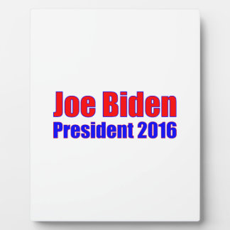 Plaque Photo Joe Biden Président 2016