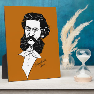 Plaque Photo Johann Strauss Jr.