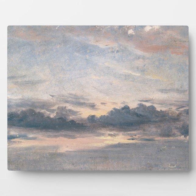 Plaque Photo John Constable | A Cloud Study, Sunset, c.1821 (oi (Devant)