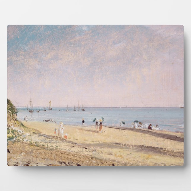 Plaque Photo John Constable | Brighton Beach (Devant)