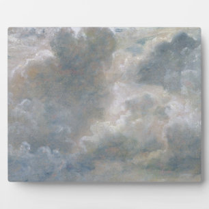 Plaque Photo John Constable Study of Cumulus Clouds, 1822