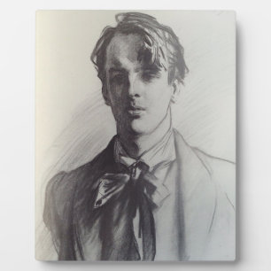 Plaque Photo John Singer Sargent : William Butler Yeats