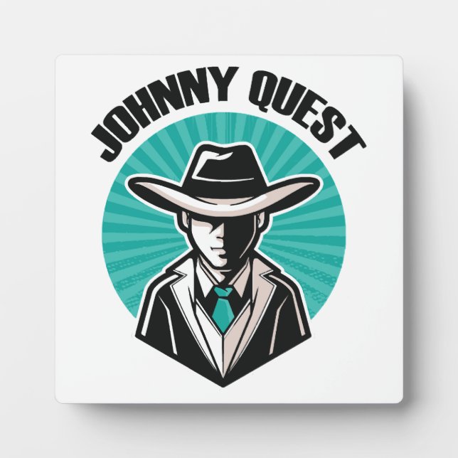 Plaque Photo Johnny Quest (Devant)